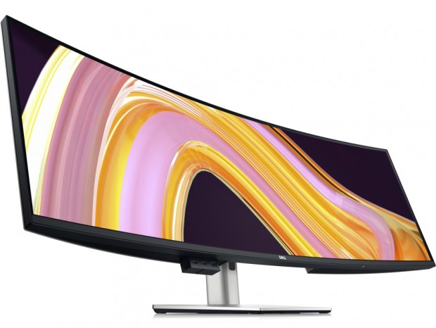IPSブラックパネル採用の49型DualQHD湾曲ディスプレイ、Dell「U4924DW」