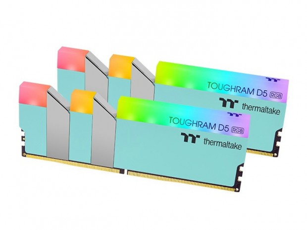 Thermaltake、全6色のカラバリが揃うDDR5-5600メモリ「TOUGHRAM RGB D5」