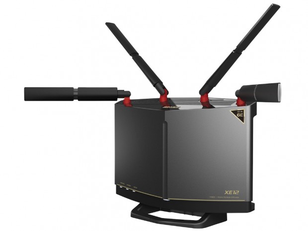 12ストリーム対応のWi-Fi 6E無線LANルーター、バッファロー「WXR-11000XE12」