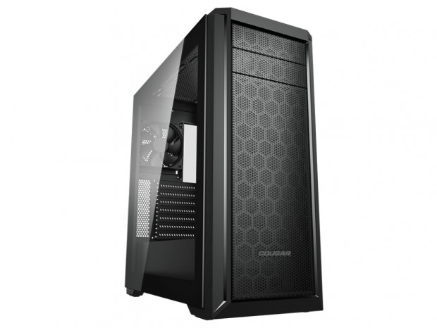 5.25インチベイ搭載のフロントメッシュミドルタワー、COUGAR「MX330-G PRO」