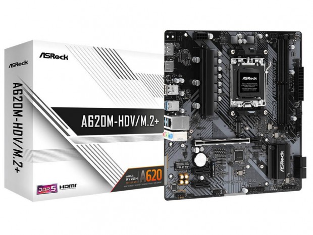 ASRock、税込1万円台のSocket AM5マザーボード「A620M-HDV/M.2+」など2モデル