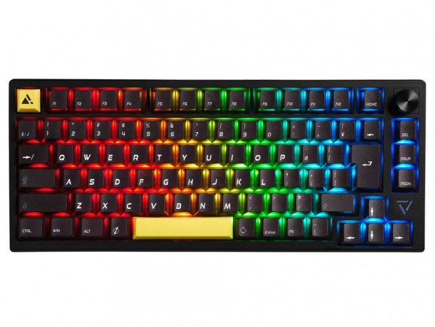 ガスケットマウント搭載の75％メカニカルゲーミングキーボードがプリンストンから