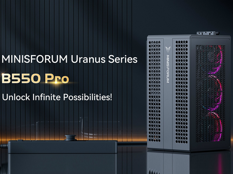 300mmまでのグラフィックスカードを増設できるミニPC、MINISFORUM