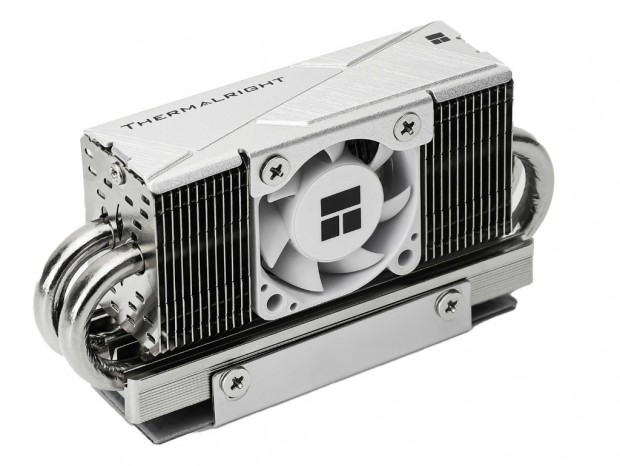 4本のヒートパイプとファンを搭載したPCIe 5.0対応M.2 SSDクーラーがThermalrightから