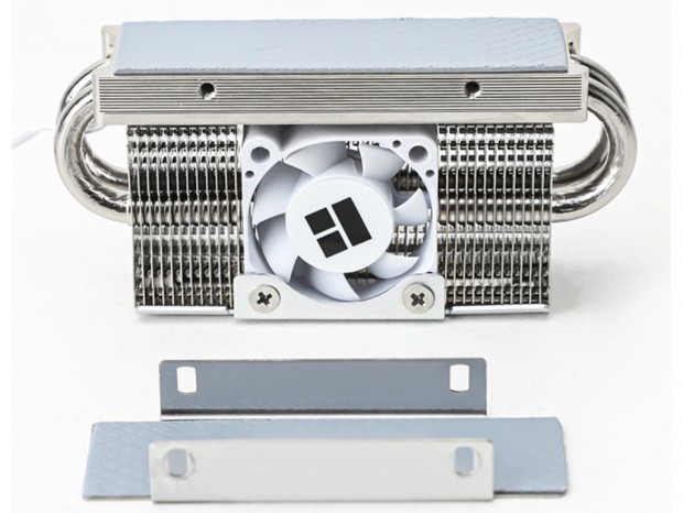 4本のヒートパイプとファンを搭載したPCIe 5.0対応M.2 SSDクーラーがThermalrightから