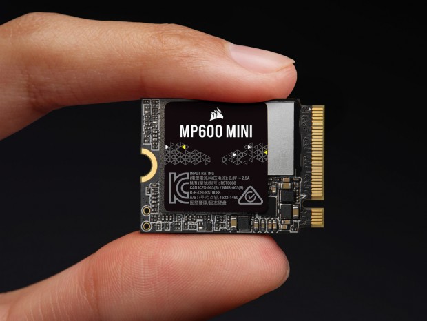 M.2 2230フォームファクタの超小型PCI Express 4.0 SSD、CORSAIR「MP600 MINI」