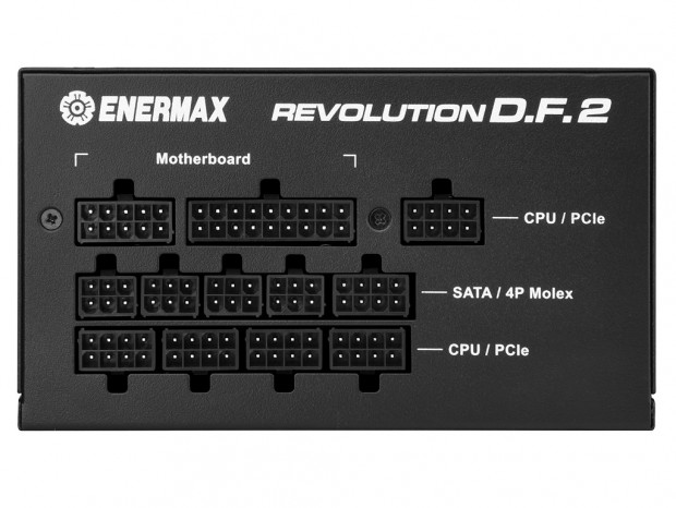 最大容量1,200Wのフルモジュラー電源ユニット、ENERMAX「REVOLUTION D.F. 2」12日発売