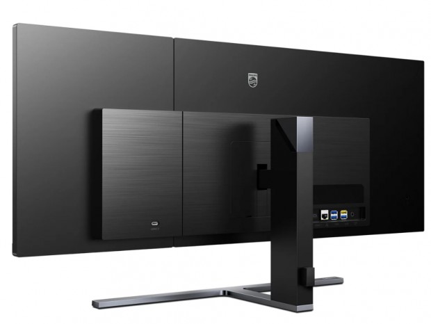23.8型IPSと13.3型電子ペーパーが一体化したデュアルディスプレイ