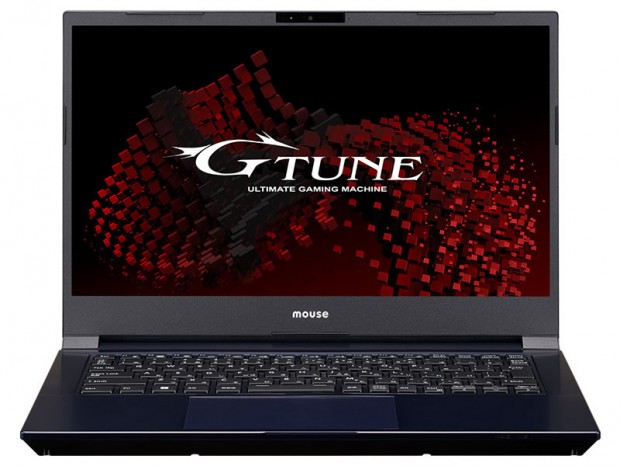 マウス、G-Tune初の14型モバイルゲーミングノート「G-Tune E4」本日発売