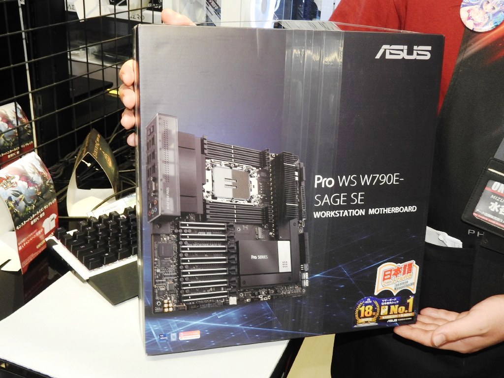 最大容量2TB/8ch対応のXeon W-3400/2400マザーボード、ASUS「Pro WS