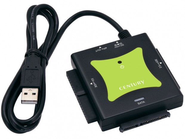 センチュリー「裸族の頭」シリーズから、IDE&SATA to USB 3.2変換アダプタなど2製品