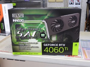 GeForce RTX 4060 Ti深夜販売