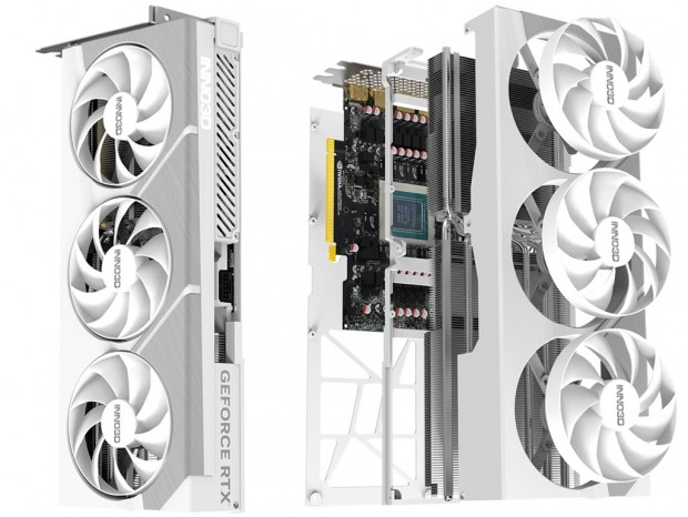 ELSA ONLINE、INNO3Dのホワイト色GeForce RTX 40シリーズ計3種取り扱い開始