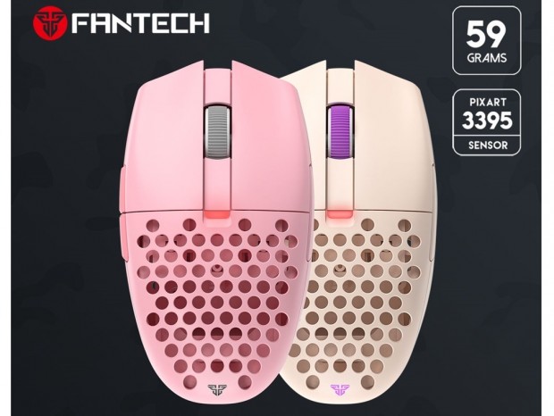 超軽量59gの3-Way接続ゲーミングマウス、Fantech「Aria XD7」の新色が限定販売