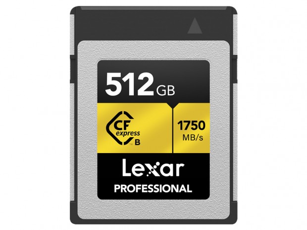 CFexpress Type Bカード「Lexar Professional CFexpress Type B Card GOLD」シリーズ発売