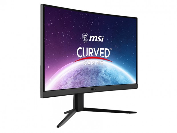 売価約2.3万円の曲率1500R 23.6型フルHD液晶、MSI「G24C4 E2」発売