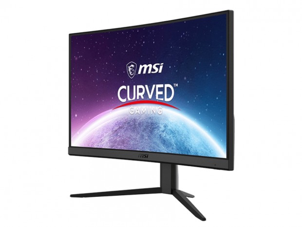 売価約2.3万円の曲率1500R 23.6型フルHD液晶、MSI「G24C4 E2」発売
