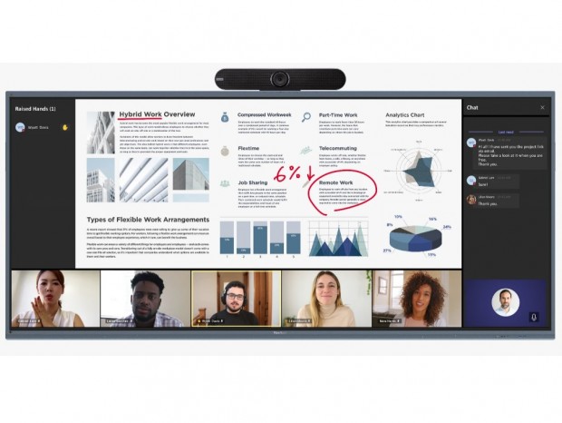 5,120×2,160ドットの105型インタラクティブディスプレイ、ViewSonic「ViewBoard IFP105S」