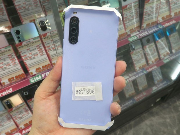 ソニー最新ミドルスマホ「Xperia 10 V」の海外版が入荷。価格は約7万円