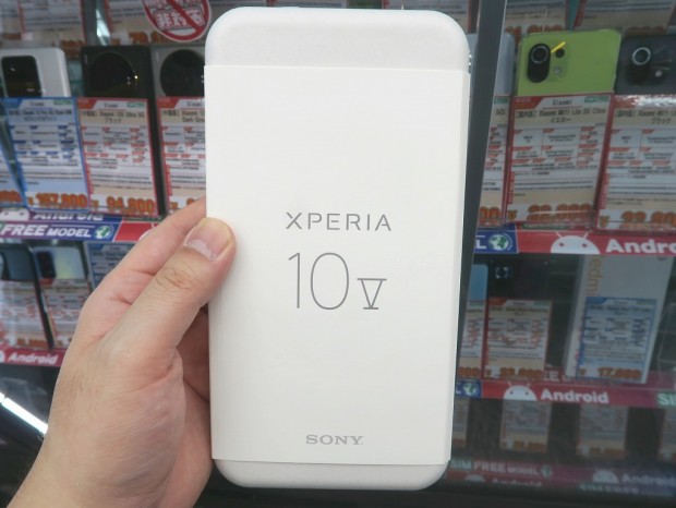 ソニー最新ミドルスマホ「Xperia 10 V」の海外版が入荷。価格は約7万円