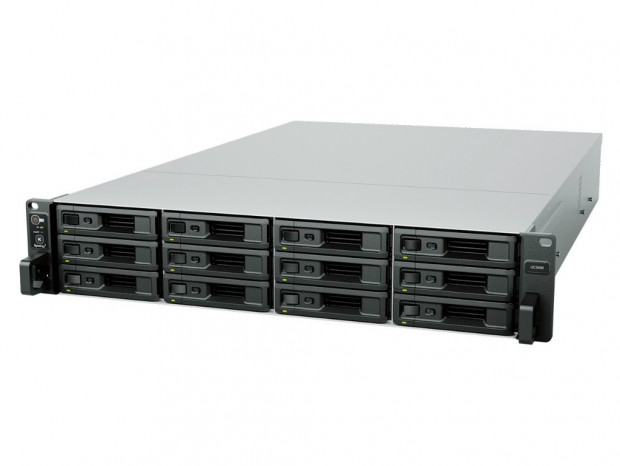 デュアルコントローラ搭載の2Uサイズ12ベイストレージキットがSynologyから