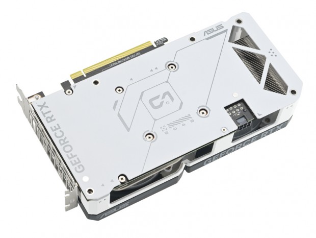 白いデュアルファンクーラーを搭載するGeForce RTX 4060 TiがASUSから