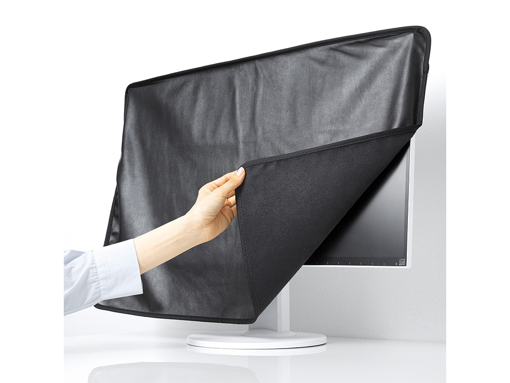 iMac 24/27インチ対応のポケット収納付きディスプレイカバーがサンワ