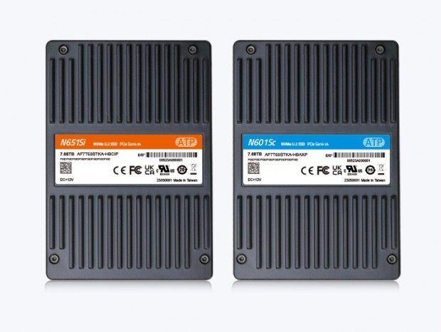 書込耐性最大12,300TBWの176層NAND採用産業向けPCIe 4.0 SSD、ATP「N601」シリーズ