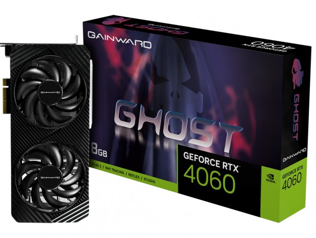 GAINWARD、GeForce RTX 4060搭載グラフィックスカード計2種を29日より順次発売
