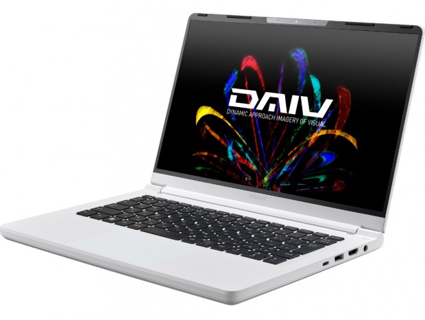マウスコンピューター、DAIVブランド初の白いクリエイター向けノートPC「DAIV R4」発売
