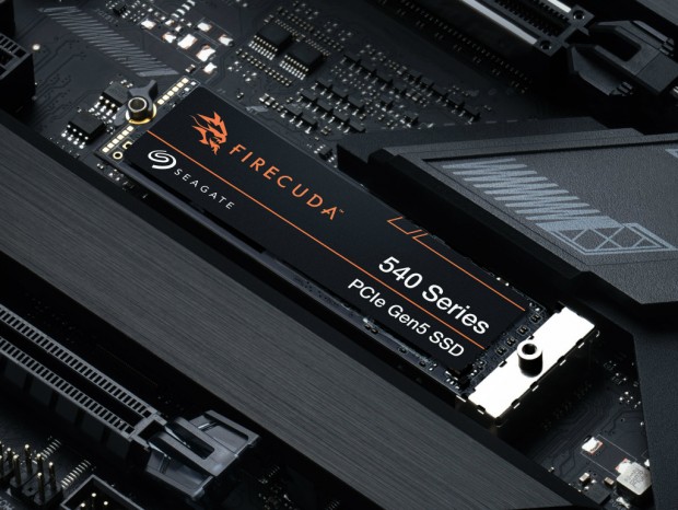 DirectStorage対応のPCIe 5.0 NVMe SSD、Seagate「FireCuda 540」