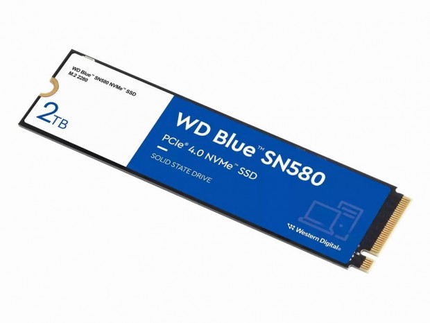 Western Digital、最大4,150MB/s転送の高コスパSSD「WD Blue SN580 NVMe SSD」