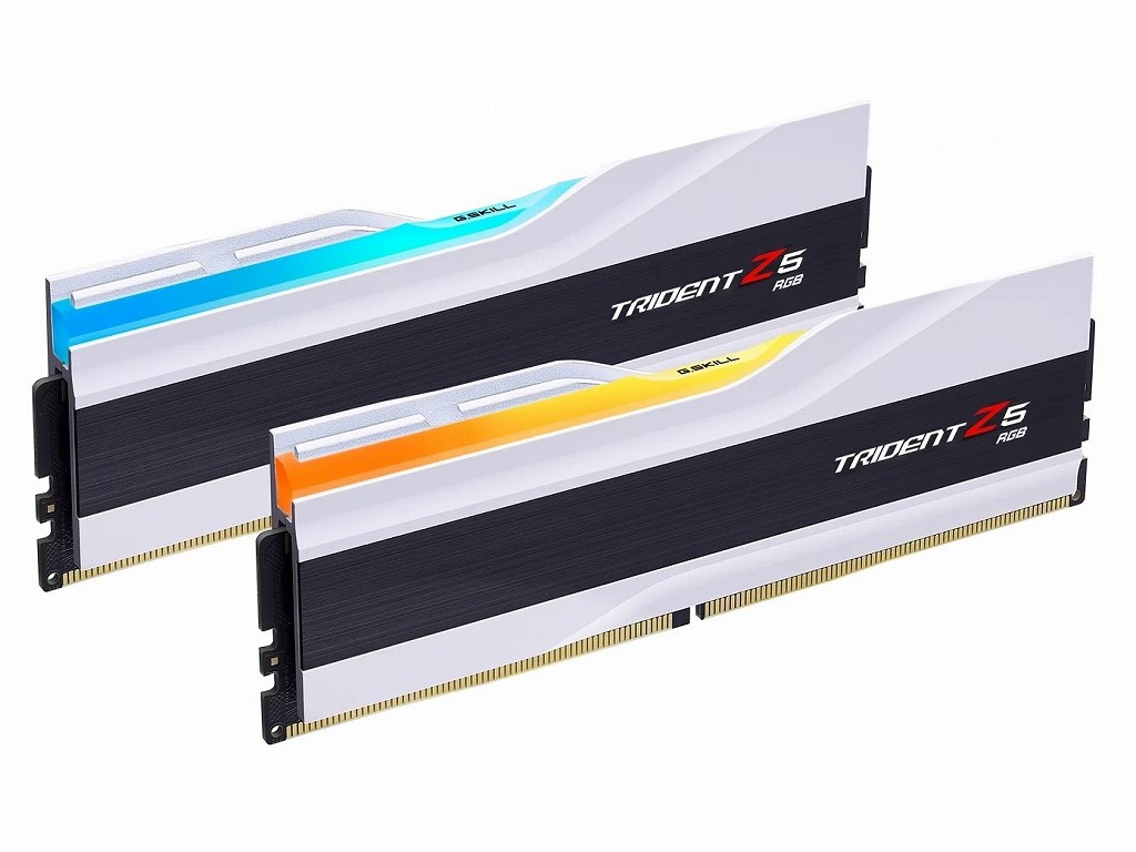 G.SKILL、最大8,200MHz動作に対応する「Trident Z5 RGB」のホワイト