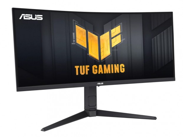 リフレッシュレート180Hzの34型UWQHD湾曲液晶、ASUS「TUF Gaming VG34VQL3A」