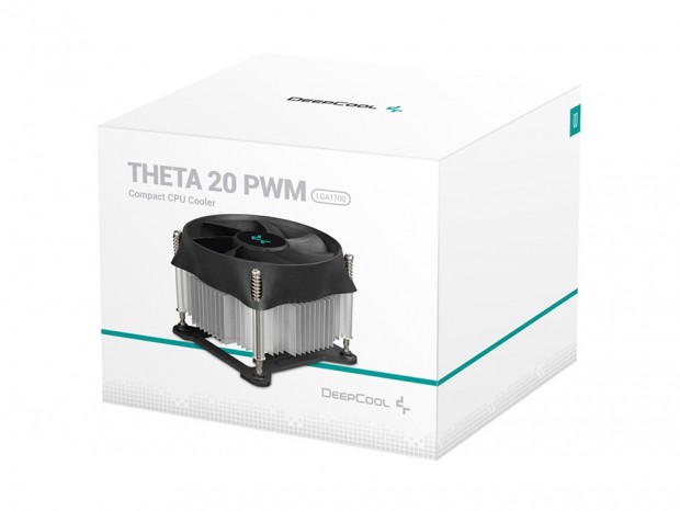 Deepcool、税込1,450円のLGA1700専用トップフローCPUクーラー「THETA 20 PWM 1700」