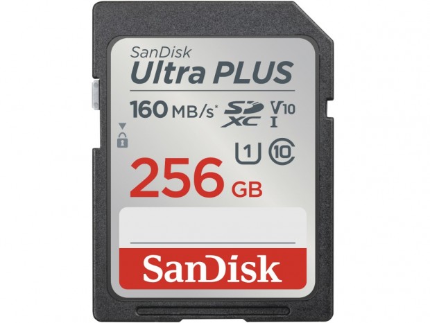 読込最高160MB/sに高速化されたSDXCカード「サンディスクウルトラプラスSDカード」発売