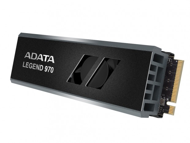 マイクロファン付きヒートシンクを搭載したPCIe 5.0 SSD、ADATA「LEGEND 970」