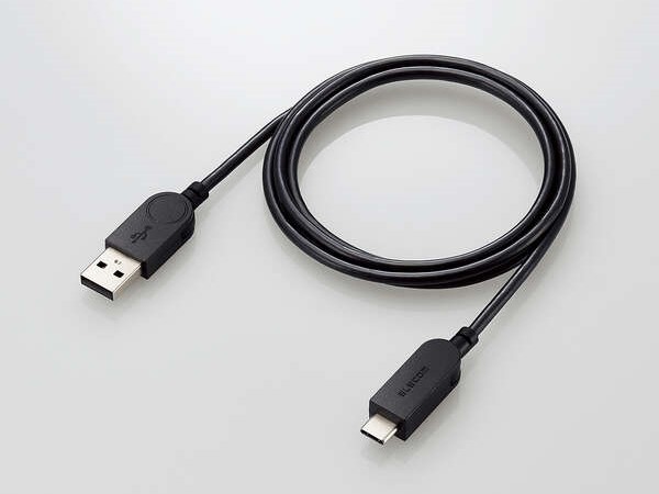 エレコム、プラグが回転する便利なスイング式Type-Cケーブル2製品を発売