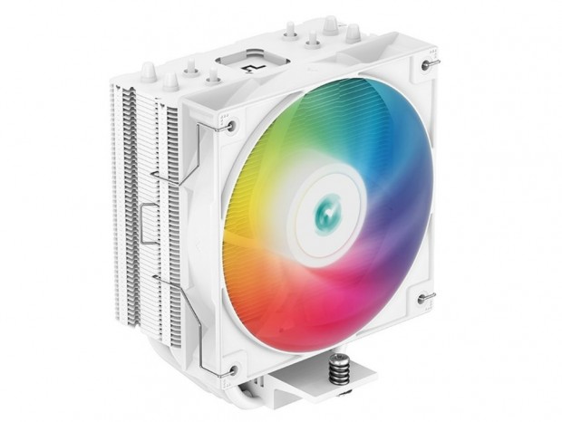 マトリクスフィンデザイン採用CPUクーラー 、Deepcool「AG620/AG400 ARGB」に新色ホワイト追加