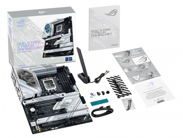 シルバーヒートシンク採用のDDR5対応ゲーミングマザー、ASUS「ROG STRIX Z790-A GAMING WIFI」発売