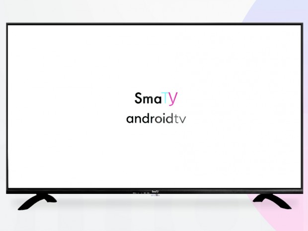 Android搭載のチューナーレス43型4KスマートTV、+Style「SmaTY」
