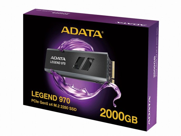 ADATA、マイクロファン付きヒートシンク搭載のPCIe 5.0対応SSD「LEGEND 970」発売