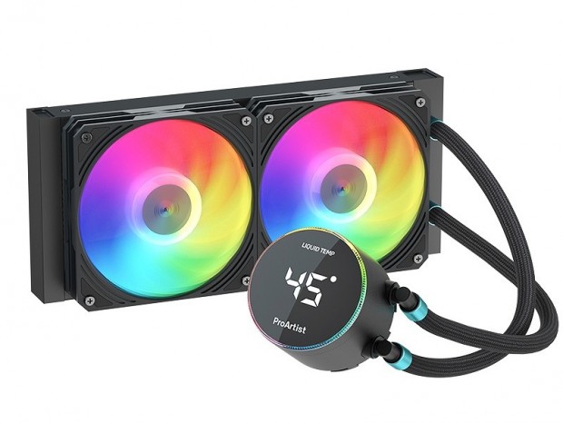 ProArtist、新世代ヘッド採用の240mmラジエーターAIO水冷「GRATIFY AIO3」が約1.3万円