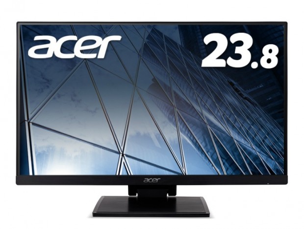 10点マルチタッチ対応の23.8型フルHD液晶ディスプレイがAcerから
