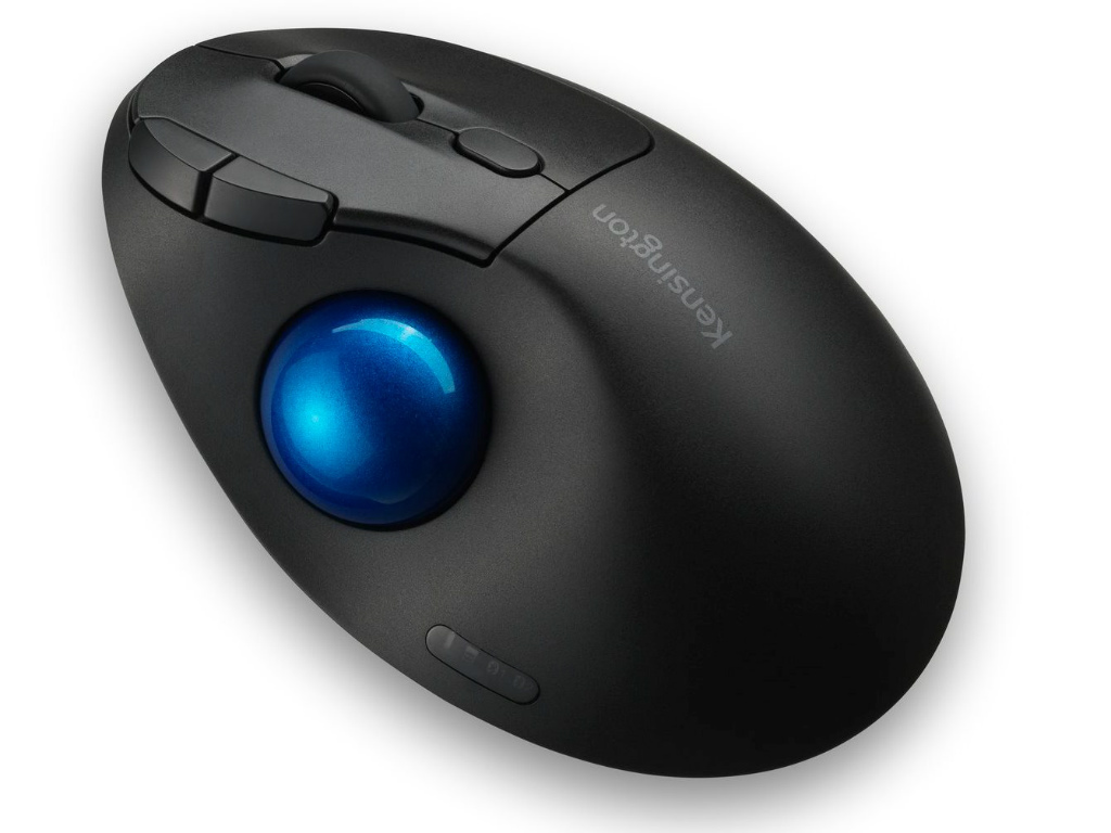 親指操作のワイヤレストラックボール、Kensington「Pro Fit Ergo TB450 