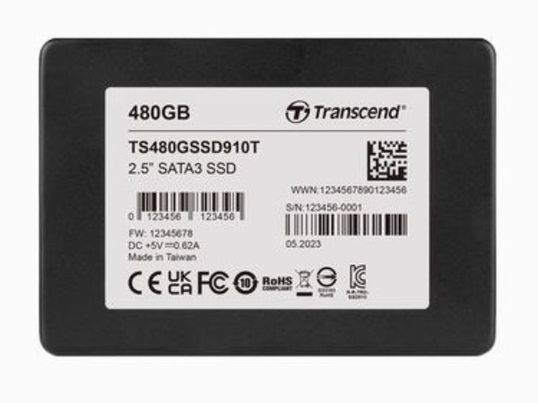 書込耐久性最大1,320TBWのエンタープライス向けSATA 3.0 SSD、トランセンド「SSD910T」