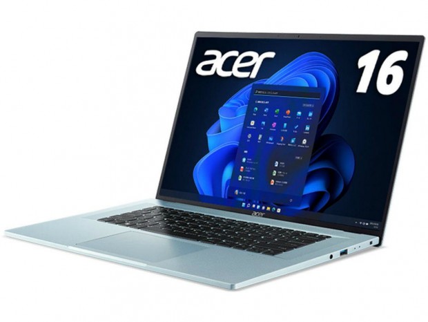 重量1.17kgのRyzen 7 PRO搭載16型4K OLEDモバイルノートPC計2機種がAcerから