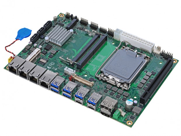 クアッドLAN搭載のLGA1700対応5.25インチサイズSBC、COMMELL「LS-57A」