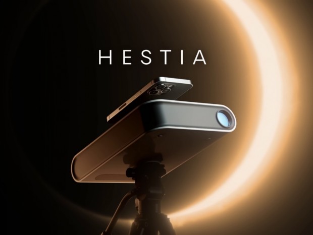 次に来るモノ】スマートフォンをスマート天体望遠鏡に変える「Hestia 