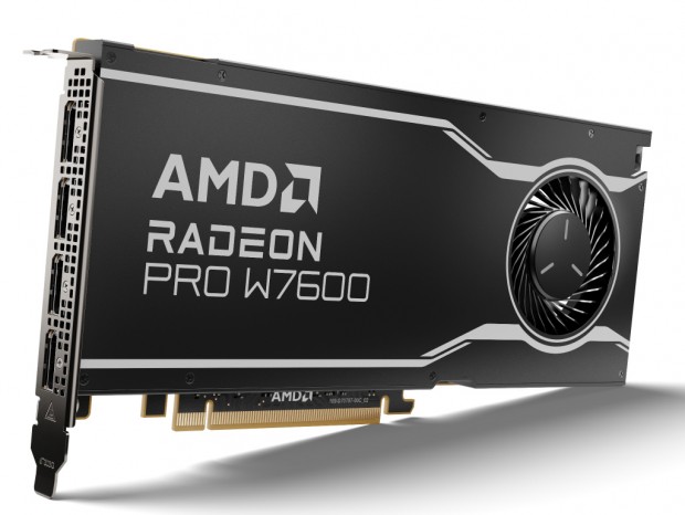 1スロット厚のRDNA 3アーキテクチャ採用プロ向けVGA、AMD「Radeon PRO W7600/W7500」発表